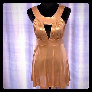 Gold Dress